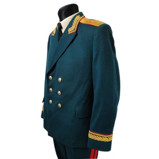 General de las fuerzas armadas de arma del uniforme y del sombrero del desfile de URSS