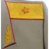 URSS Generales uniformes de verano con bordado de hilo de oro