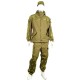 Gorka 3 Grenzsoldaten Vlies goldenes Blatt Russische Winteruniform