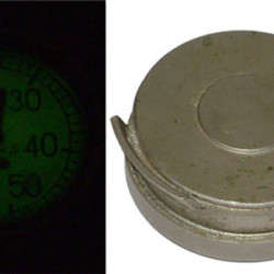 Soviet naval divers vintage depth gauge meter