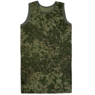 T-shirt vert numérique russe tactique de camouflage sans manches
