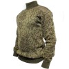Warm winter knitted sweater Russian Army digital camo