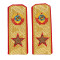 Marschall der Sowjetunion Stickerei Stalin Schulterklappen
