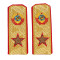 Marshal of Soviet Union embroidery Stalin shoulder boards