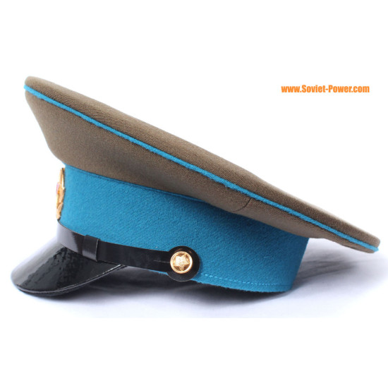 Tropas aerotransportadas soviéticas VDV sargento militar sombrero visera