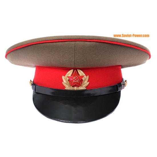 Russo Fanteria sergente cappello della visiera militare sovietico