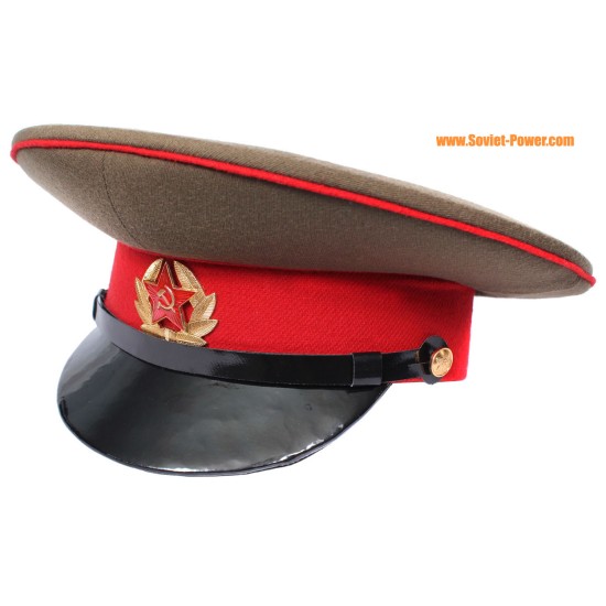 Russo Fanteria sergente cappello della visiera militare sovietico