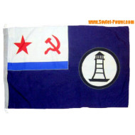 水路船のソビエトウール旗