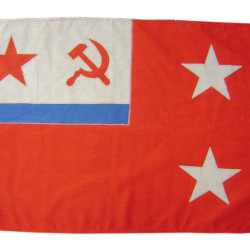 Squadron commander Navy flag from USSR Fleet