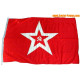 Bandera delantera grande de la Marina de la Unión Soviética Guis con la estrella roja de la URSS
