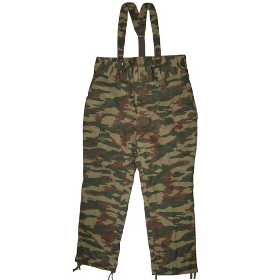 Russian Flora military trousers with suspenders