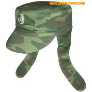 Casquette tactique FLORA oreillettes 3 couleurs casquette camo airsoft