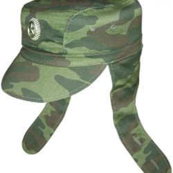 Tactical FLORA hat 3-color earflaps camo airsoft cap