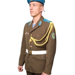 Soviet Army VDV Airborne troopers parade uniform