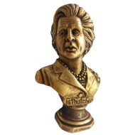 Busto de bronce de la "Dama de Hierro" Margaret Hilda Thatcher