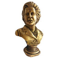 Buste en bronze de la "Dame de fer" Margaret Hilda Thatcher