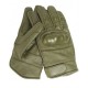 Guantes deportivos / tácticos de cuero, modelo Olive con nudillos