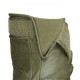 Sport / tactical leather fist gloves Olive model with Knuckles