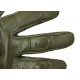 Gant de poing en cuir de sport / tactique modèle Olive avec les doigts
