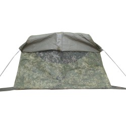 Bag bivouac with a camouflage cover