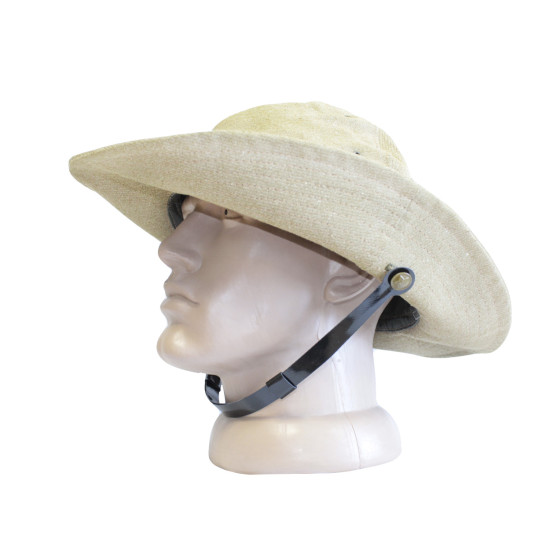 Tactical khaki hat Panama with star badge