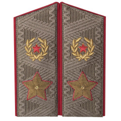 Ejército soviético general abrigo diario tablas de hombro M88
