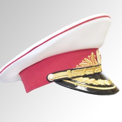 Maréchal défilé soviétique / russe casquette visière blanche