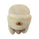 White Fur USHANKA military Officers Soviet hat