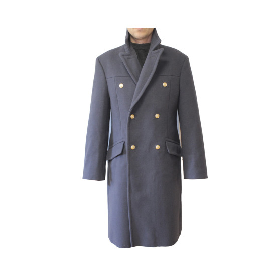 Soviet army woolen gray overcoat for high rank officers