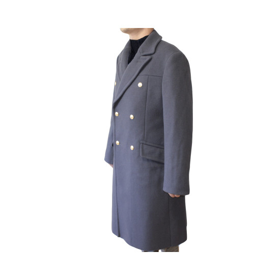 Soviet army woolen gray overcoat for high rank officers