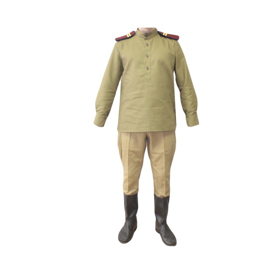 Garde-frontières NKVD soviétiques / russes uniformes KHAKI M35