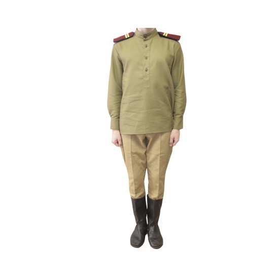 Reglas fronterizas NKVD soviético / ruso KHAKI uniforme M35