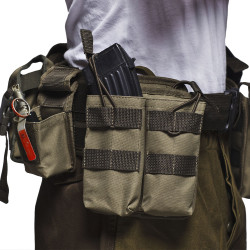 Tactical belt and pouches (belt system) MOLLE