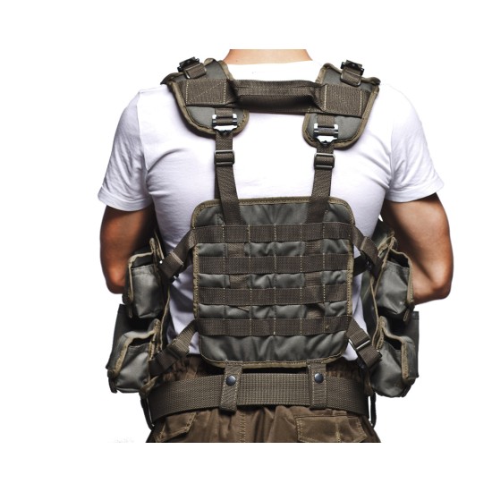Tactical combat vest for the submachine gun TIGER