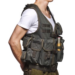 Tactical combat vest for the submachine gun TIGER
