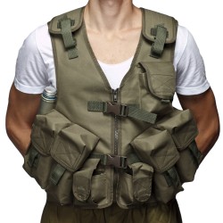 Tactical combat assault vest system ROCK