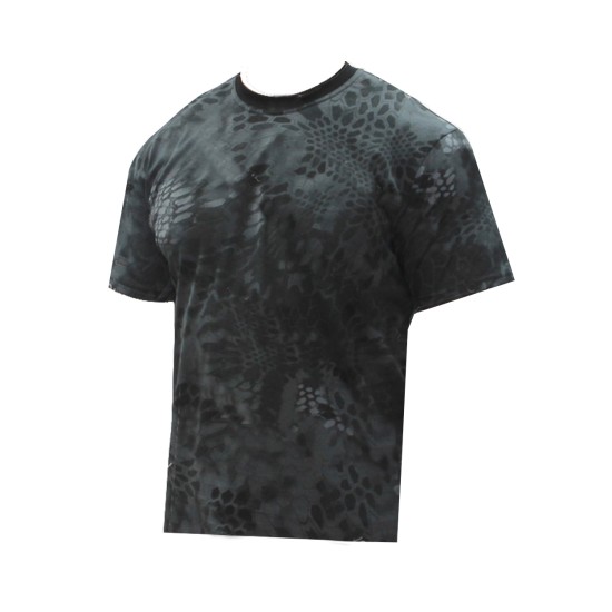 T-shirt russe avec camouflage numérique