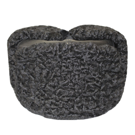 Cappello invernale della flotta navale dell'esercito sovietico Ushanka dell'URSS in pelle Cappello invernale della flotta navale dell'esercito sovietico Ushanka dell'URSS in pelle