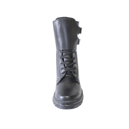 Botas tácticas de cuero de invierno Airsoft con hebillas