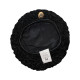 Soviet Black Karakul BTK Beret with ANCHOR BADGE