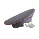 Soviet Police blue peaked cap / visor hat with insignia and cord