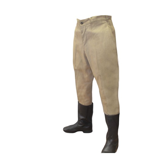 Soviético / ruso NKVD guardia de fronteras pantalones galife M35 khaki 