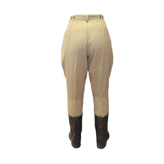 Soviético / ruso NKVD guardia de fronteras pantalones galife M35 khaki 