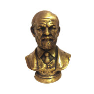 Busto bronzeo sovietico dello psichiatra e neurologo austriaco Sigmund Freud