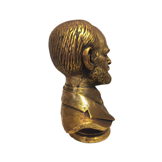 Soviet bronze bust of Austrian psychiatrist and neurologist Sigmund Freud