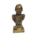 Busto de bronce del vicealmirante británico Horatio Nelson
