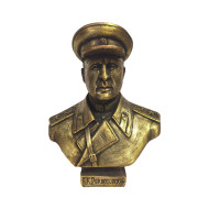 Caudillo de bronce soviético / Polonia Konstanty Rokossowski busto de bronce