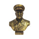 Buste en bronze du seigneur de guerre soviétique / polonais Konstanty Rokossowski