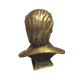 Bronze bust of the 45th president of the USA Donald Trump