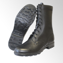 Airsoft Soviétique statutaire haute cheville chromée bottes en cuir demi-saison